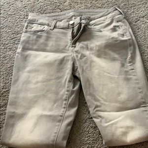old navy rock star gray jeans